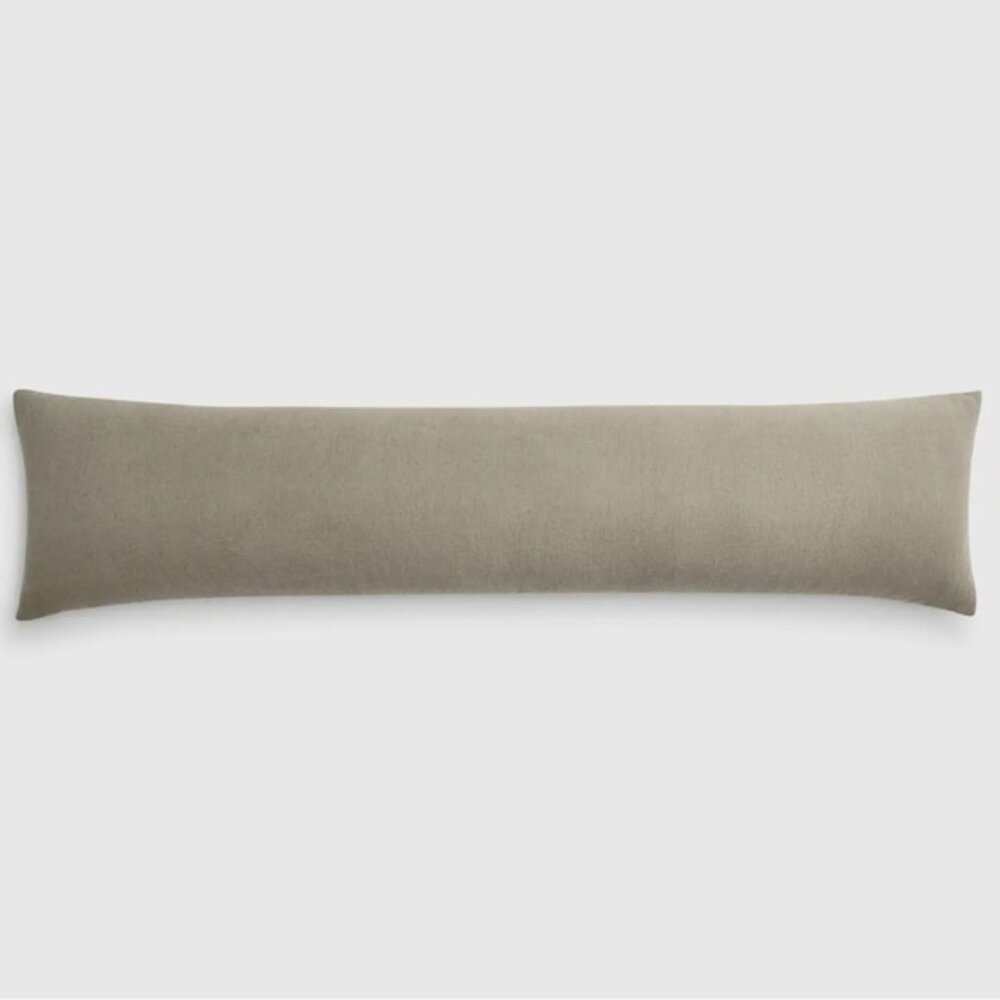 NWOT Quince European Linen Oversized Lumbar Pillow Cover in Sage - Picture 4 of 4